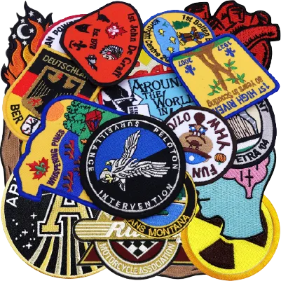 Custom Made Embroidered Patches