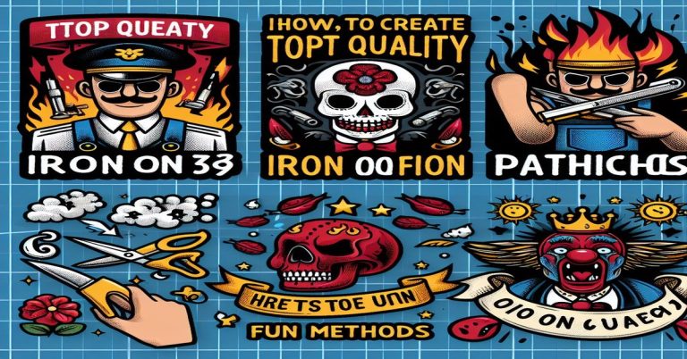 How To Create Top Quality Iron On Patches: 3 Fun Methods