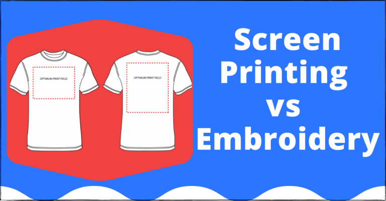 Embroidery Vs. Screen Printing