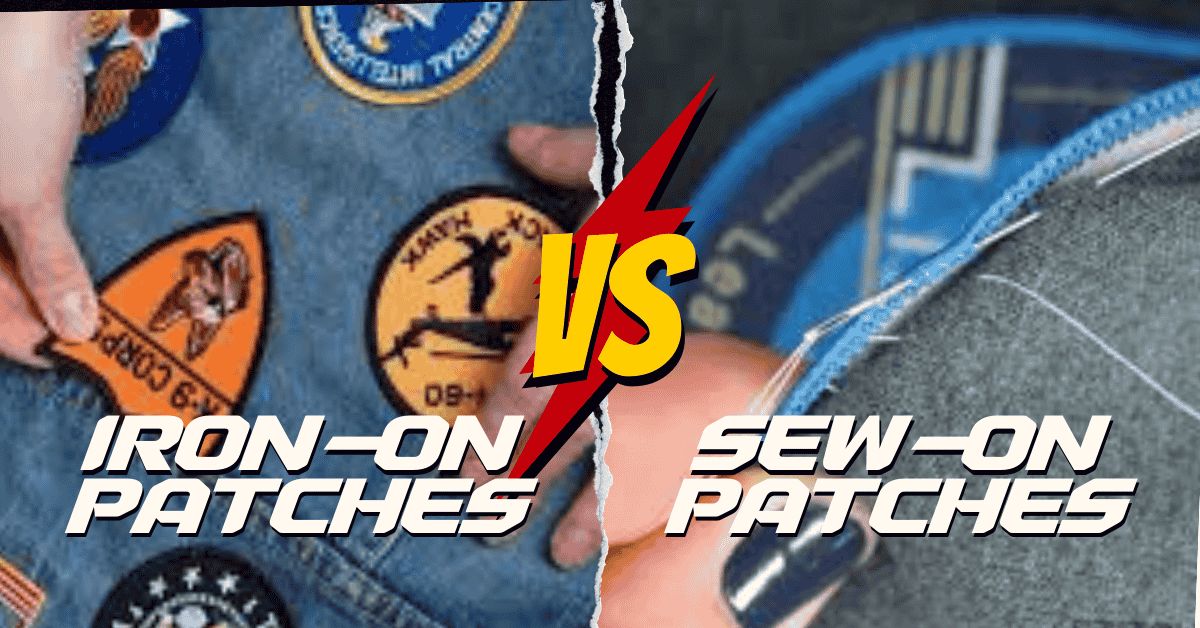 IronOn Patches vs. SewOn Patches Pros and Cons Patches Maker UK