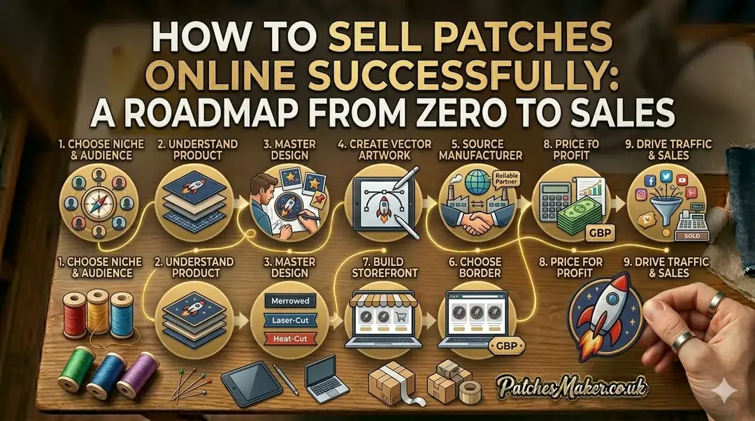 How to Sell Patches Online Successfully A Roadmap from Zero to Sales How to Sell Patches Online Successfully