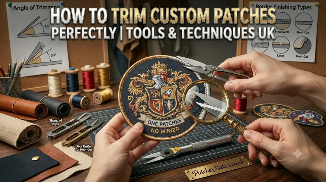 How to Trim Custom Patches Perfectly
