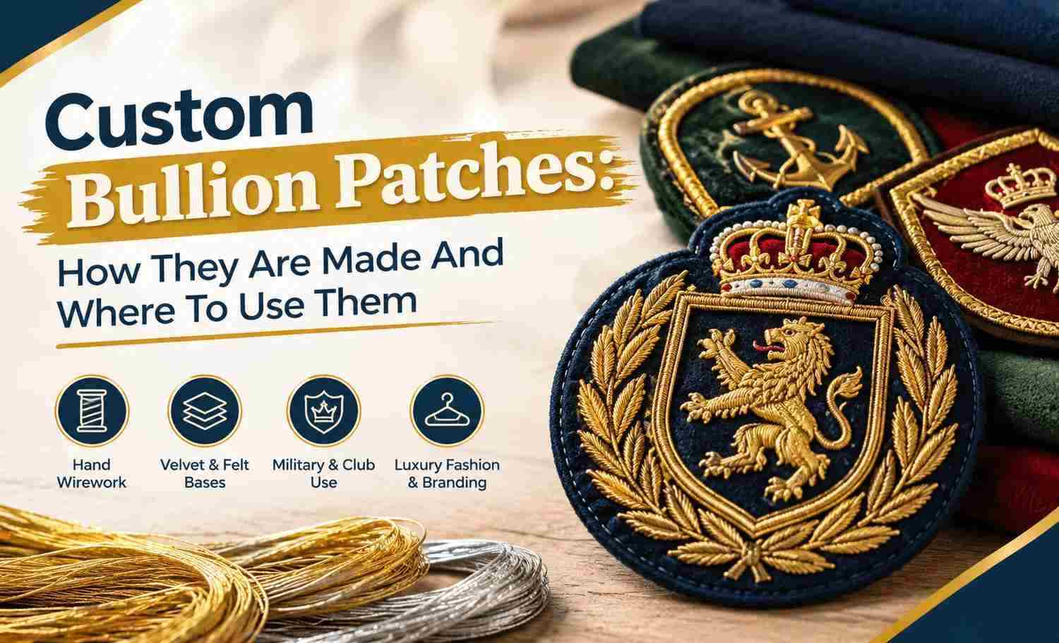 custom bullion patches