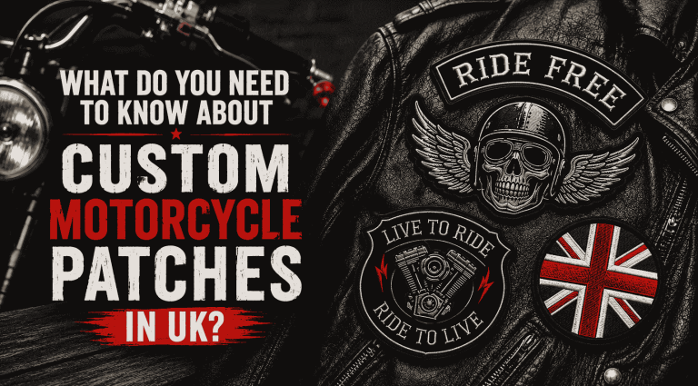 custom motorcycle patches UK What Do You Need to Know About Custom Motorcycle Patches in UK
