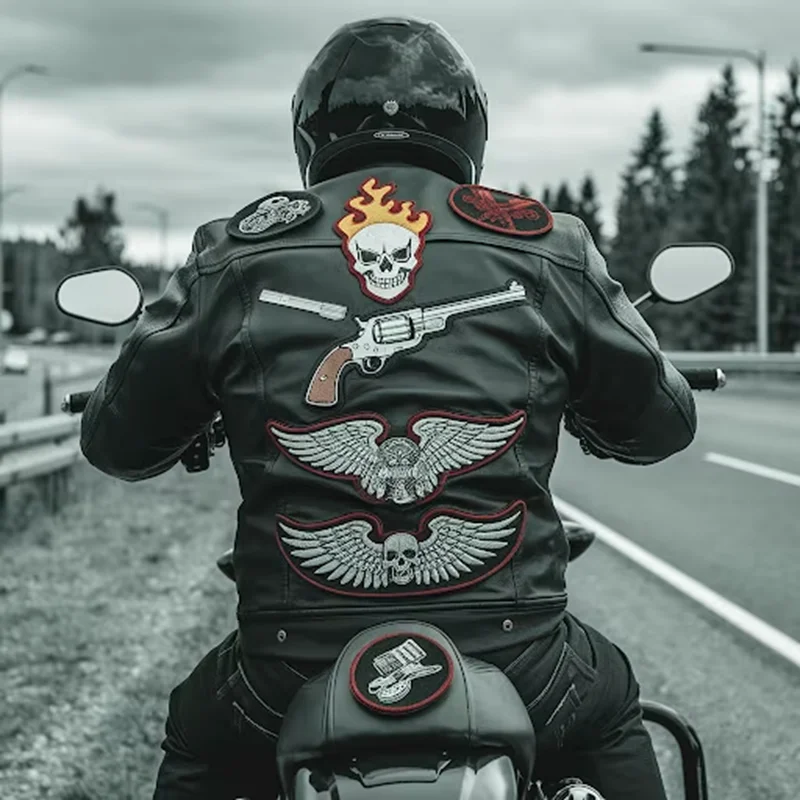 motorcycle rider patches